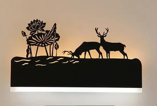 Lamp Decoration Sonce Wall Light Indoor Lighting For Living room Bedroom Bedside Light Black Wandlamp Lustre