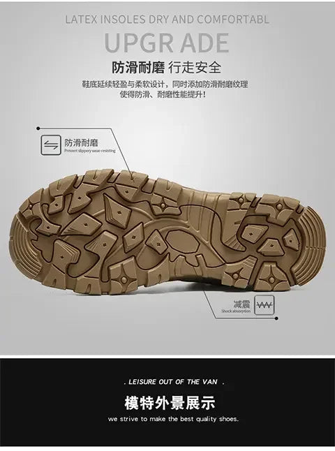 NMen's Outdoor Hiking Shoes Anti Slip Thick Soled Hiking Shoes Comfortable and Durable Walking Boots, Gray Exercise Shoes Tennis