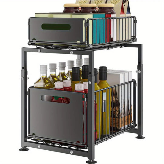 Adjustable Under-Sink Organizer