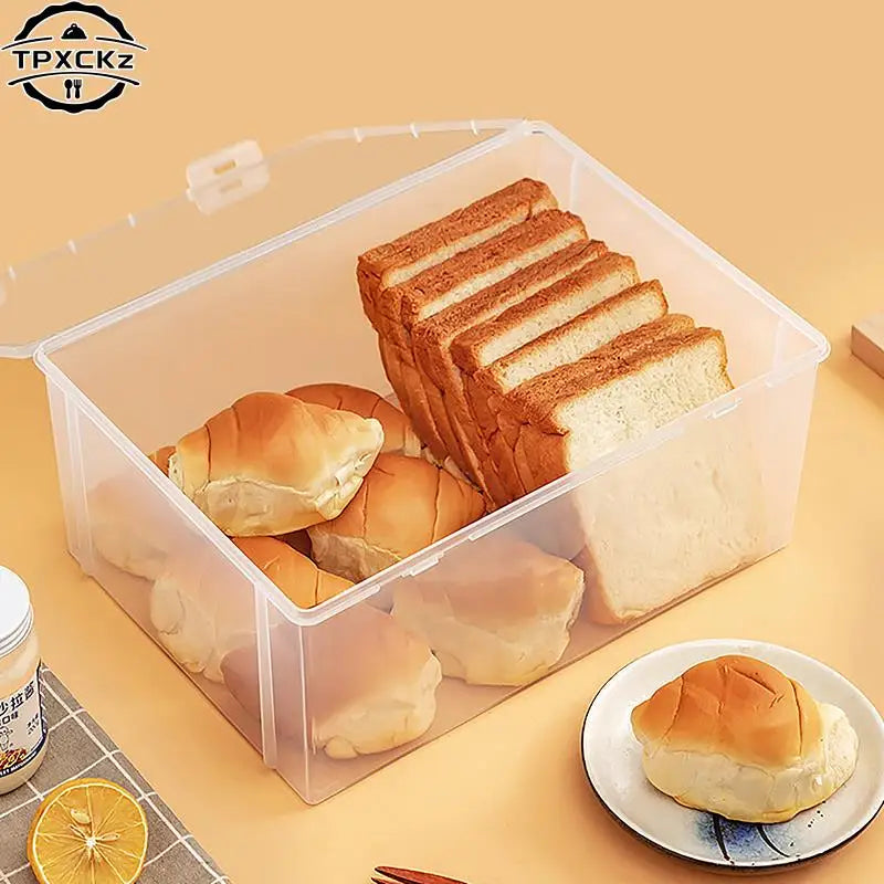 Clear Bread Storage Box