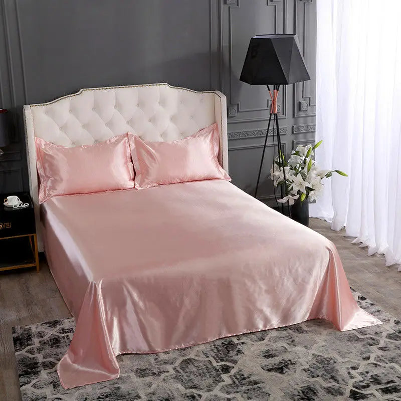 Luxury Rayon Satin Bedsheet Set