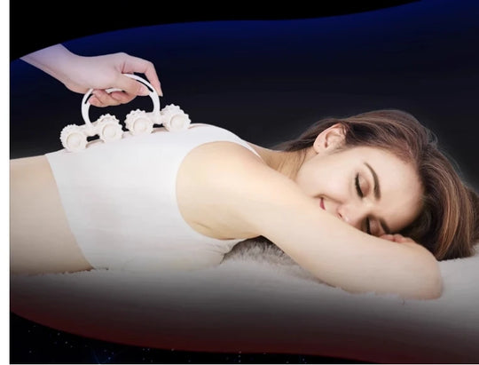 Roller Massager Sixteen-Wheel body  Massager Sixteen-Wheel Liniversal Massage Instrument Space Vehicle Roller Whole neck Massage