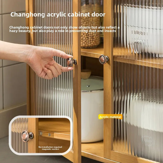 Kitchen Storage Shelves & Floor-to-Floor Cabinets