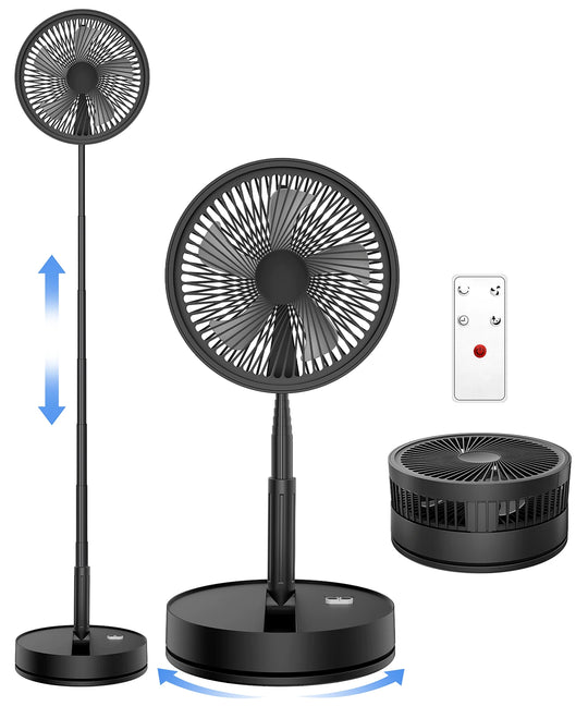 Wireless Folding Desk Fan