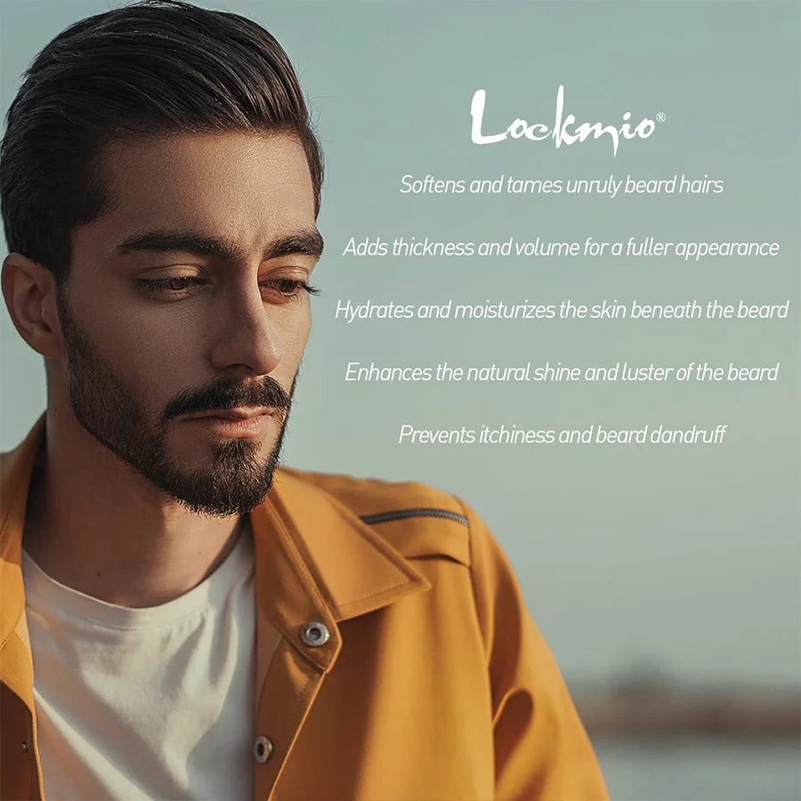 Beard Nourish Moisturizing Cream Men Whisker Balm Promote Hair Growth Moustache Wax for Groomed Charming Beards Styling Products