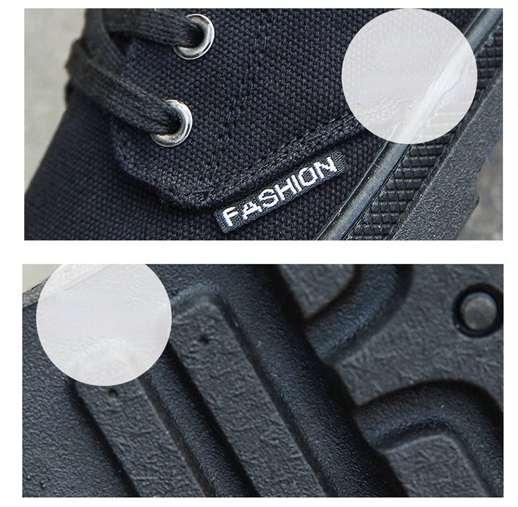 Casual Sneakers Mens Canvas Shoes Fashion Cool Street Sneaker Breathable Men's Casual Shoes Male Brand Outdoor Tooling Shoes