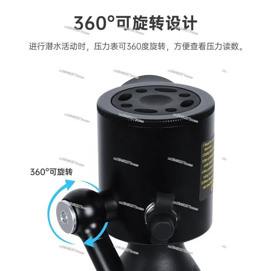 Diving Full Face Mask with Oxygen Cylinder