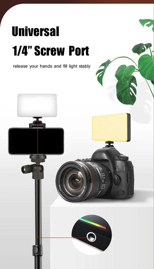 LED RGB Camera Light