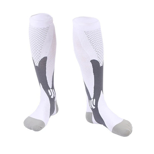 Compression Socks Travelers Socks Football Soccer Thigh Long Tube Unisex Outdoor Sports Nurses Stockings For Men Women