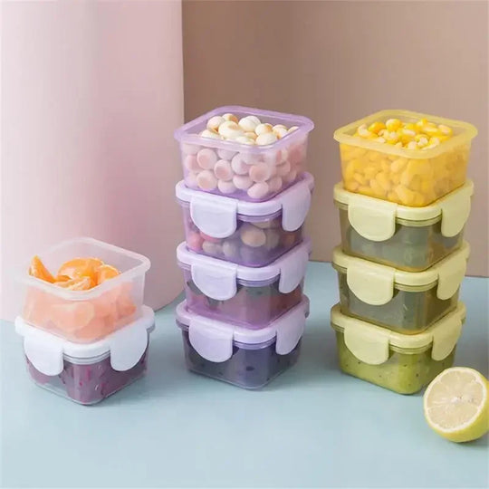4Pcs Mini Food Storage Containers