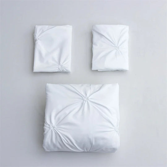 Queen Comfort Set 3Pieces, Gray Bed in a Bag Comforter Set for Bedroom, Beddding Sets without Comforter, Duvet cover&Pillowcases