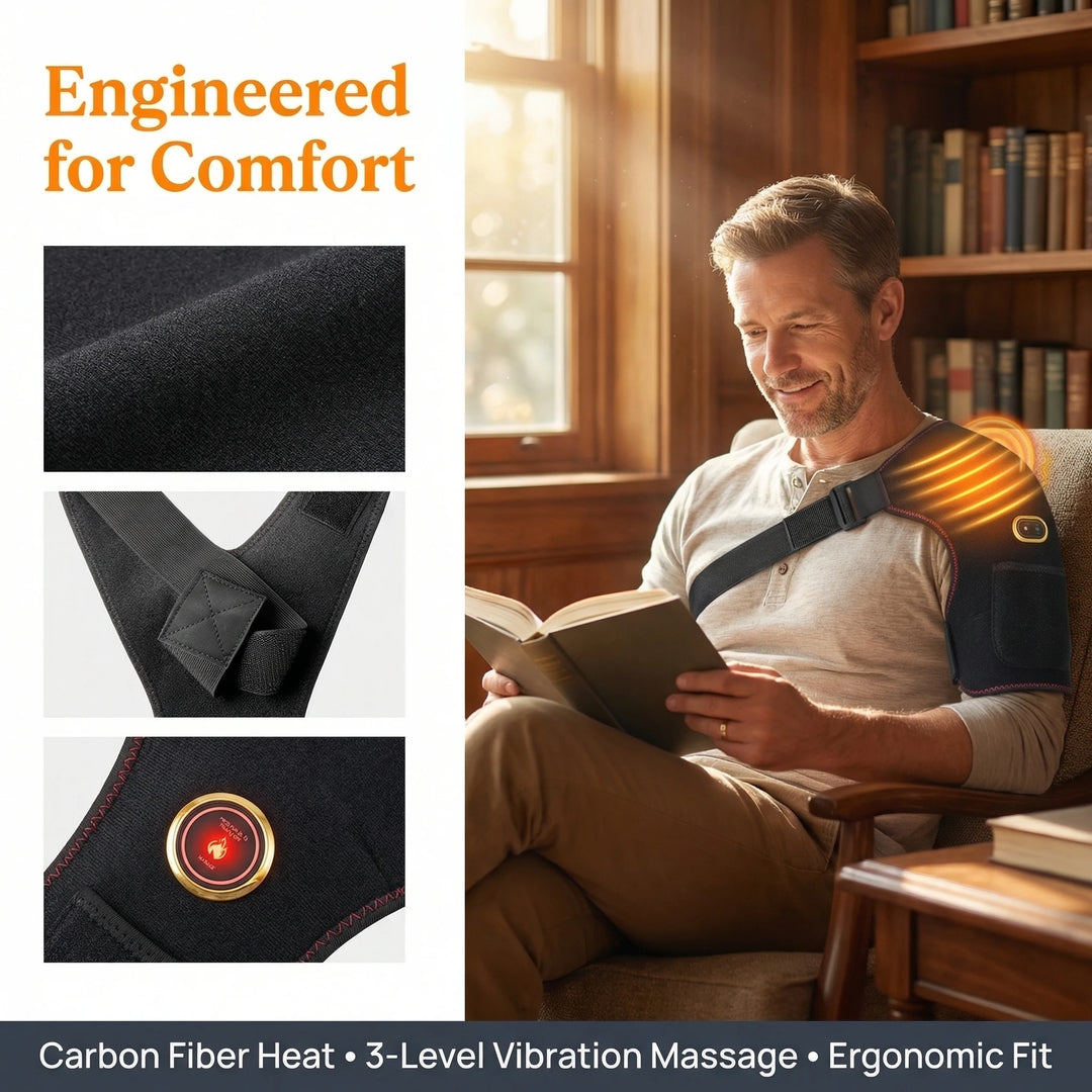 Rechargeable Shoulder Heat Wrap