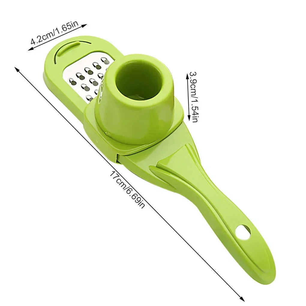 1PCS Garlic Crusher & Press