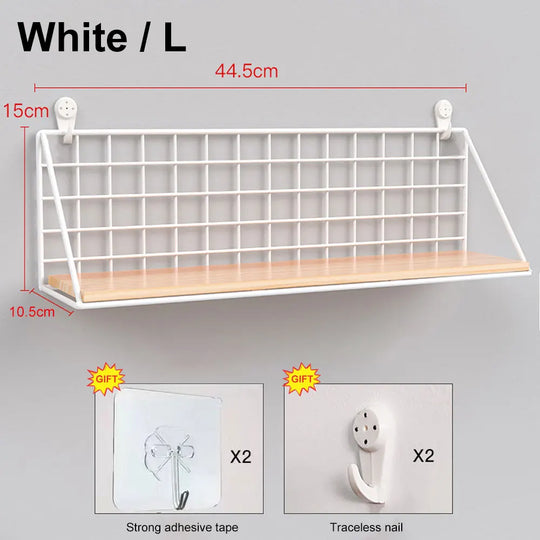 No-Drill Wall-Mounted Kitchen Spice Rack