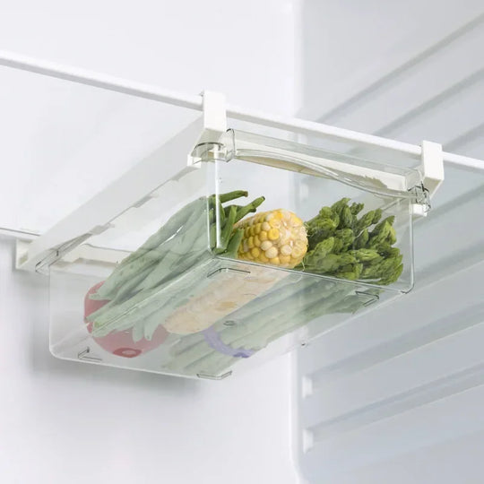 Refrigerator Drawer-Style Food Storage Box