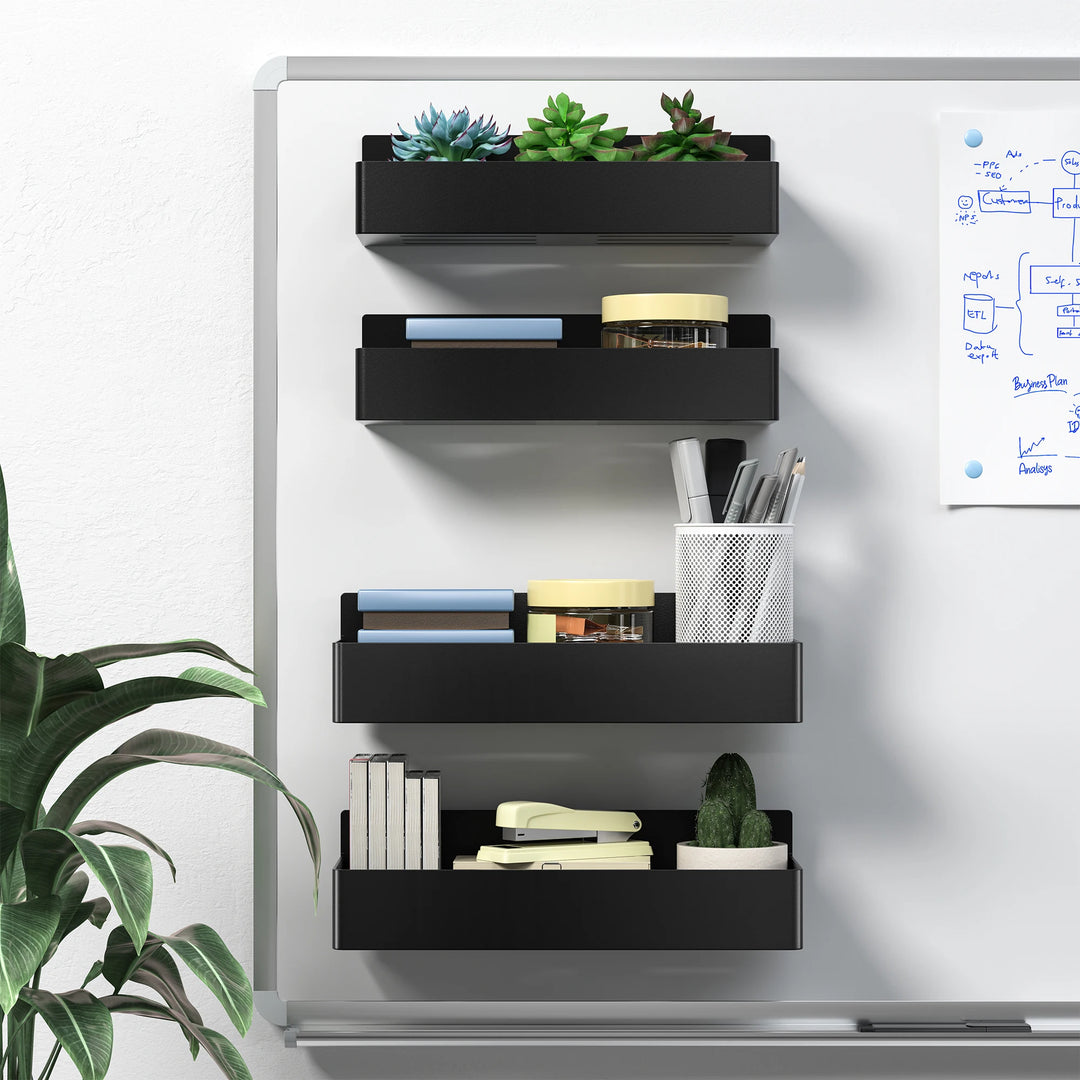 4PCS Magnetic Spice Storage Rack