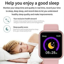 Load image into Gallery viewer, Y68 Smartwatch: Multifunctional Bluetooth Connected Phone with Music, Fitness, and Sports Features for Men and Women, including Sleep Monitoring
