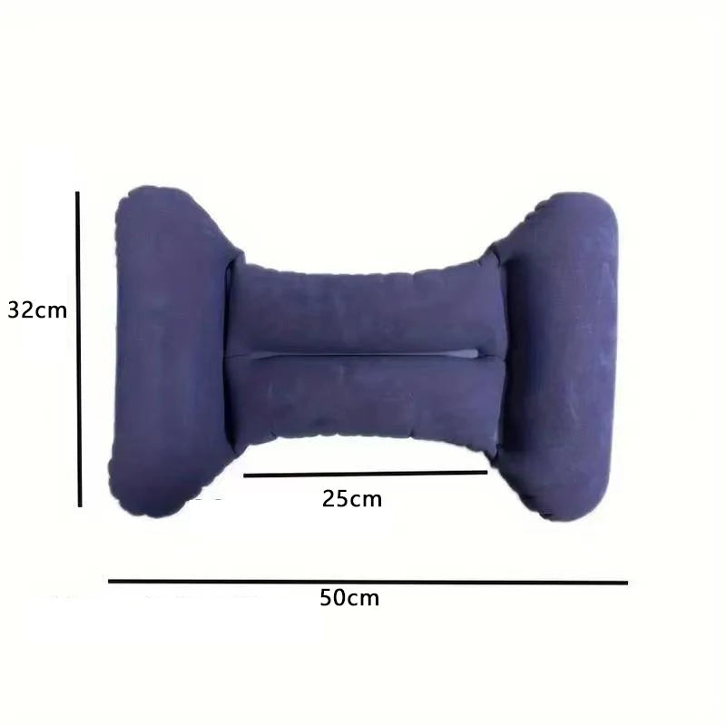 Inflatable Pillow Adjustab  Lumbar Support Pillow for Sleep Suitable for Side Lying and Supine Position