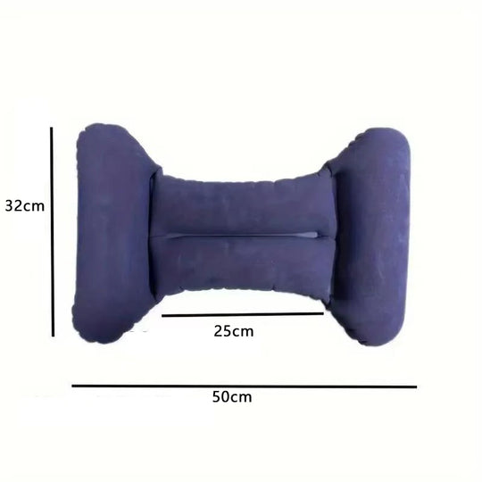 Inflatable Pillow Adjustab  Lumbar Support Pillow for Sleep Suitable for Side Lying and Supine Position