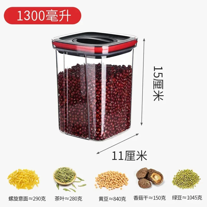 Plastic Food Storage Container with Lid