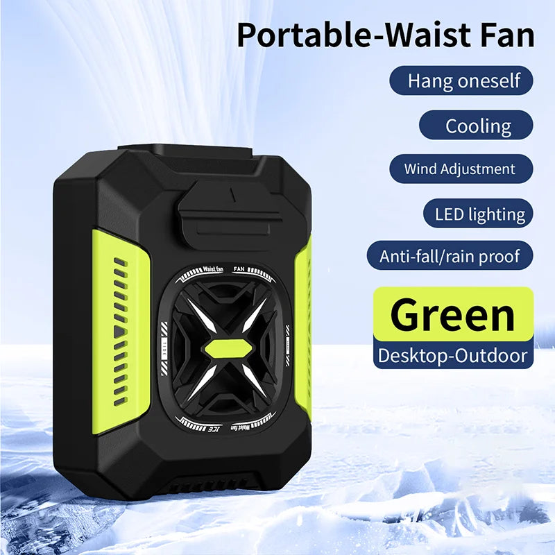 Portable Waist Clip Fan