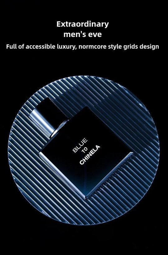 Men's Fresh Cologne Intense Long-Lasting Fragrance 8 Hours Bleu Men's Cologne Long-lasting Fresh Scent Masculine Charm Natural