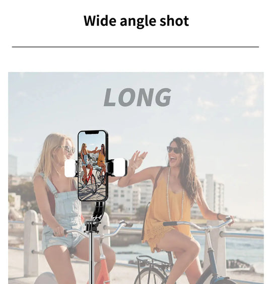 Wireless Bluetooth Double Fill Light Tripod with Remote Shutter for Android & iOS Smartphones