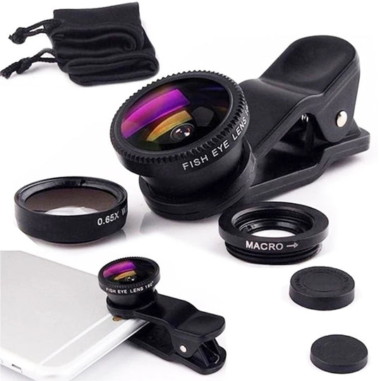 3-in-1 Smartphone Camera Lens Kit