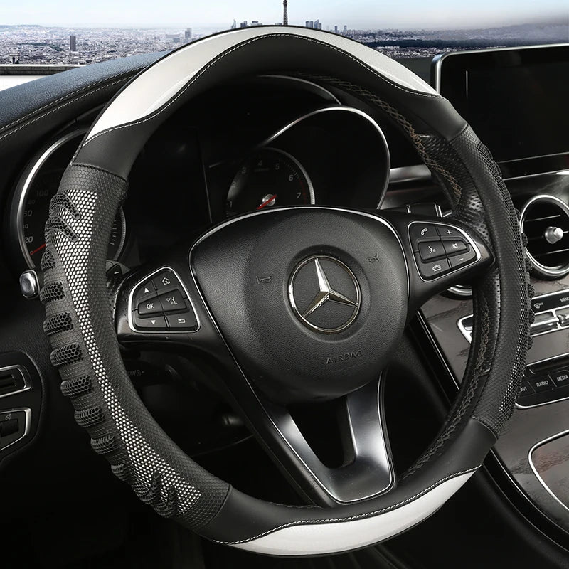 Three-Dimensional Honeycomb Steering Wheel Cover