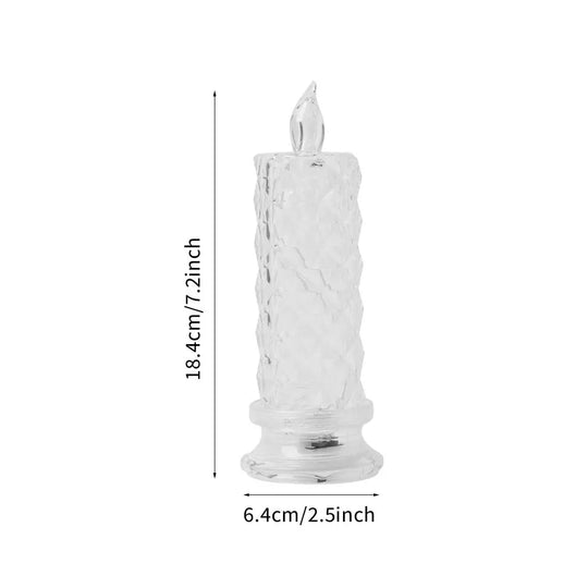 LED Flameless LED Candle Lamp Battery Powered Ambient Lamp For Home Parties, Weddings and St. Bedroom Decor Night Lights