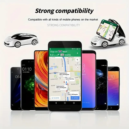 Car Model Phone Stand Bracket Foldable Car Dashboard Phone Holder 360° Rotation Universal Mobile Phone Holder Car Accessories