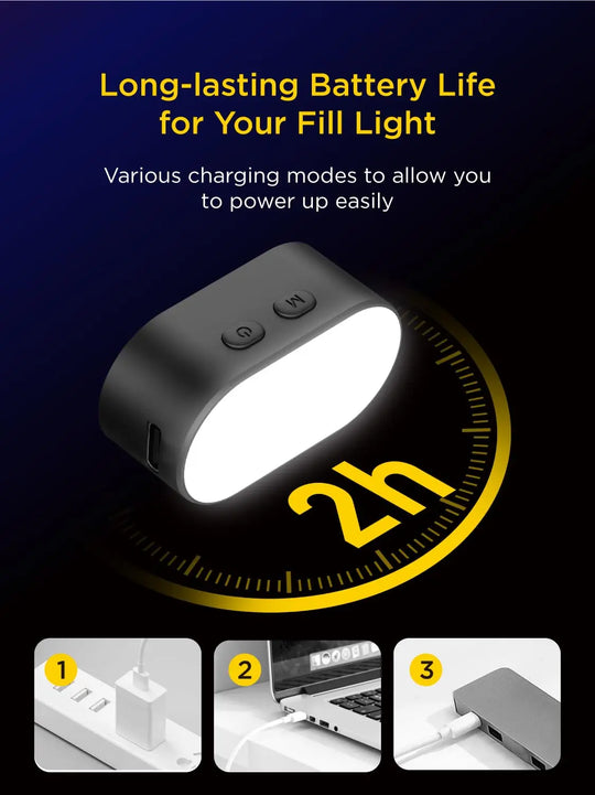 AOCHUAN RGB Magnetic Fill Light for Gimbal