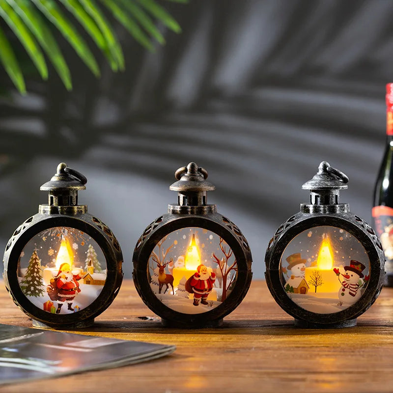 Christmas Retro Night Lights