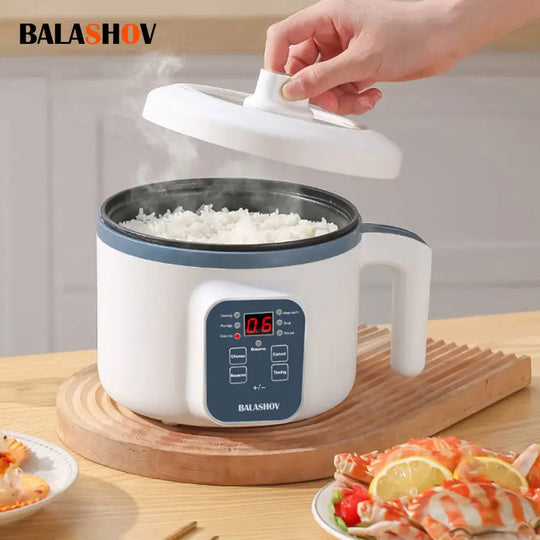 Electric Mini Rice Cooker and Multifunction Pot
