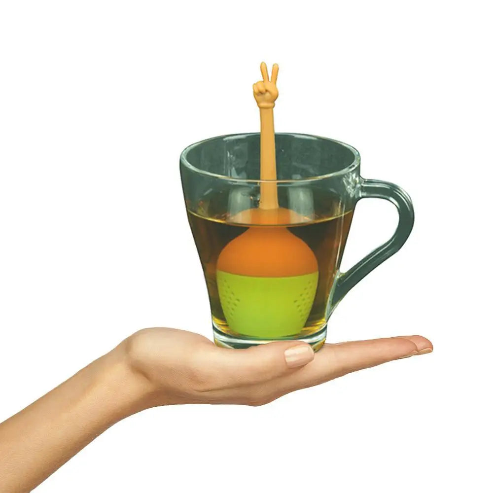 Hand Gestures Tea Infuser