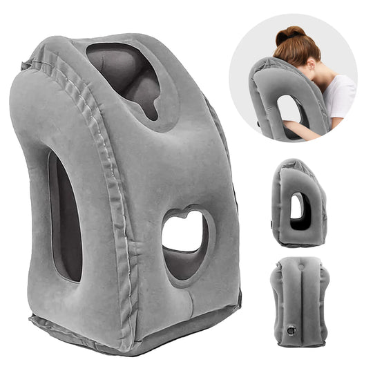 Inflatable Travel Pillow with Patented Valve