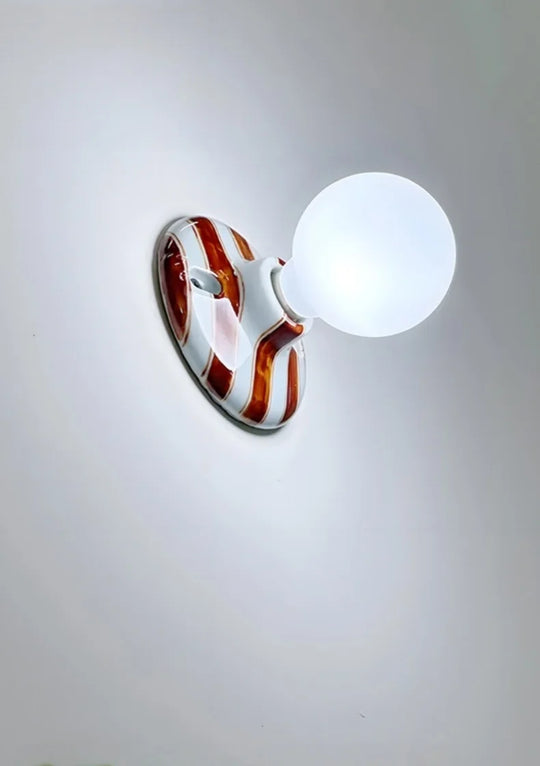 Contemporary Rotro Ceramics Wall Light Lamp Wall Lamp Sconce For Bedroom Living Room Office Indoor Home Decorative Fixture