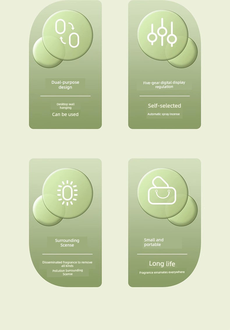 Long-Lasting Home Aroma Diffuser Air Freshener for Bedroom, Toilet & Indoor Spaces