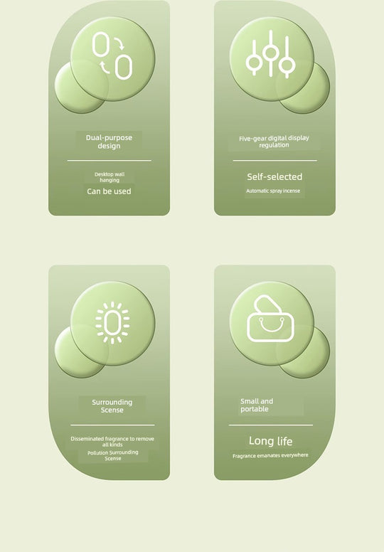 Long-Lasting Home Aroma Diffuser Air Freshener for Bedroom, Toilet & Indoor Spaces
