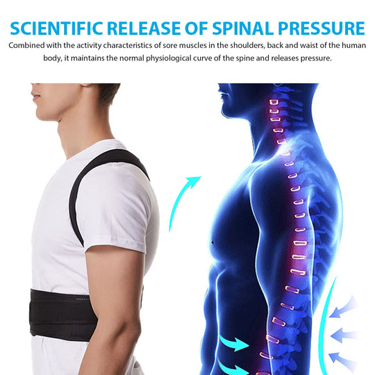 Back Brace Posture Corrector Belt for Women & Men
