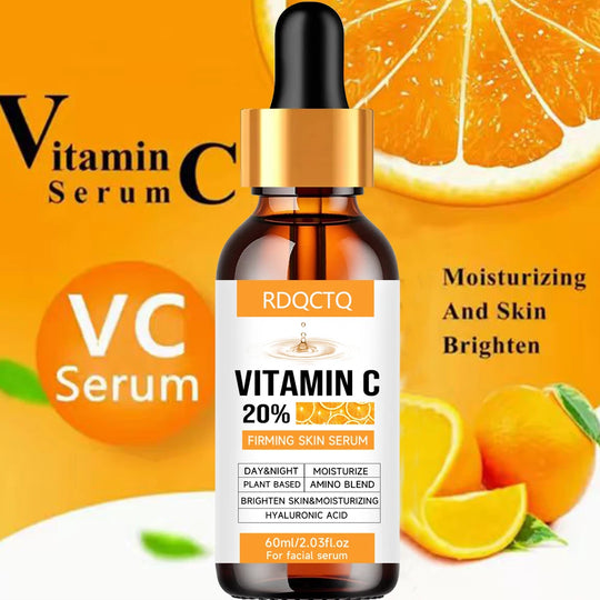Vitamin C Firming Skin Essence: Day-Night Hydration & Plant Amino Acid Formula for Radiant Complexion