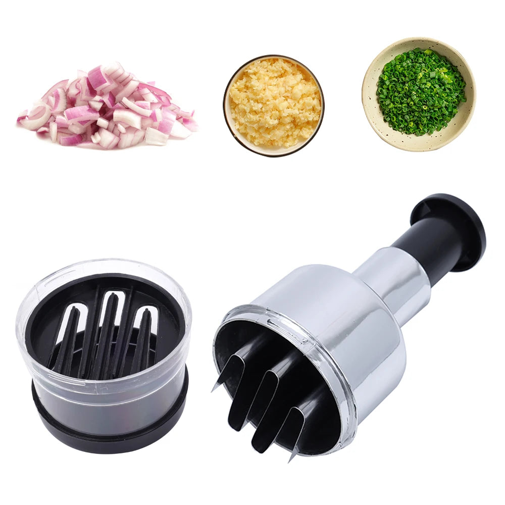 Stainless Steel Garlic Press