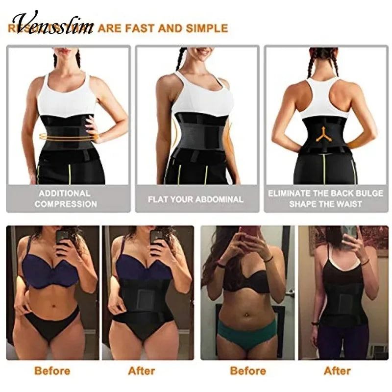 Vensslim Women’s Sauna Sweat Waist Trainer Belt