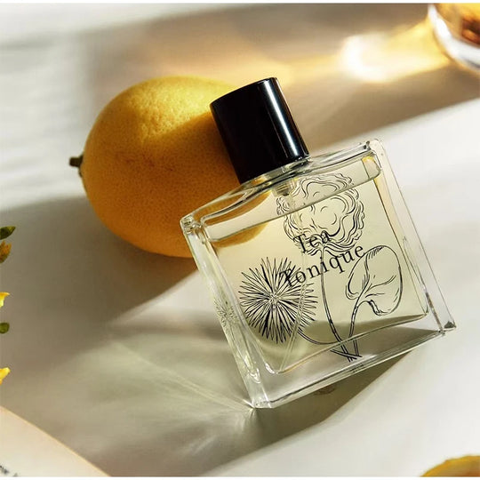 Bergamot Lemon Perfume Floral Men's Perfume Nutmeg Peach Flower Musk Fragrance Spray Couple Romantic Date Elegant Fragrance 50ml