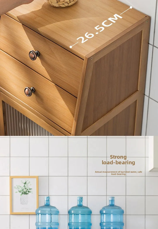 Kitchen Storage Shelves & Floor-to-Floor Cabinets