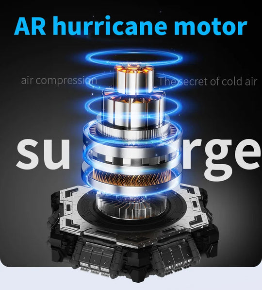 USB Rechargeable Rotor Neck Hanging Portable Fan Adjustable Bladeless Turbo Cooling for Dorm Home Outdoor Use