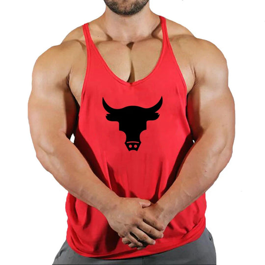 Fitness Man Gym Clothing Bodybuilding Shirt Men Men's Vest Sleeveless Sweatshirt Stringer T-shirts Suspenders Man Top Singlet