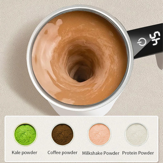 Automatic Self-Stirring Coffee Mug