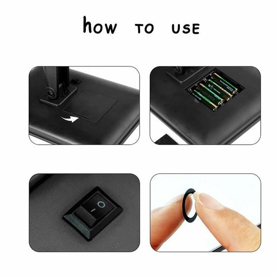 16 LED Desktop Makeup Mirror with Night Light