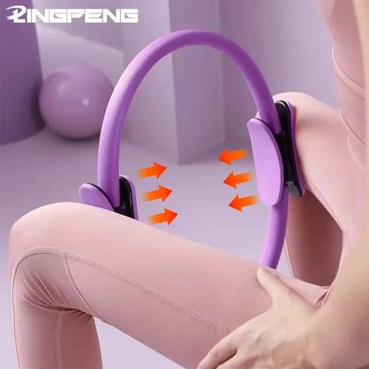 Yoga Fitness Pilates Ring Yoga Ring Open Back Ring Magic Ring Pelvic Floor Muscle Training Yoga Supplies Pilates Ring - Jscomfortzstore